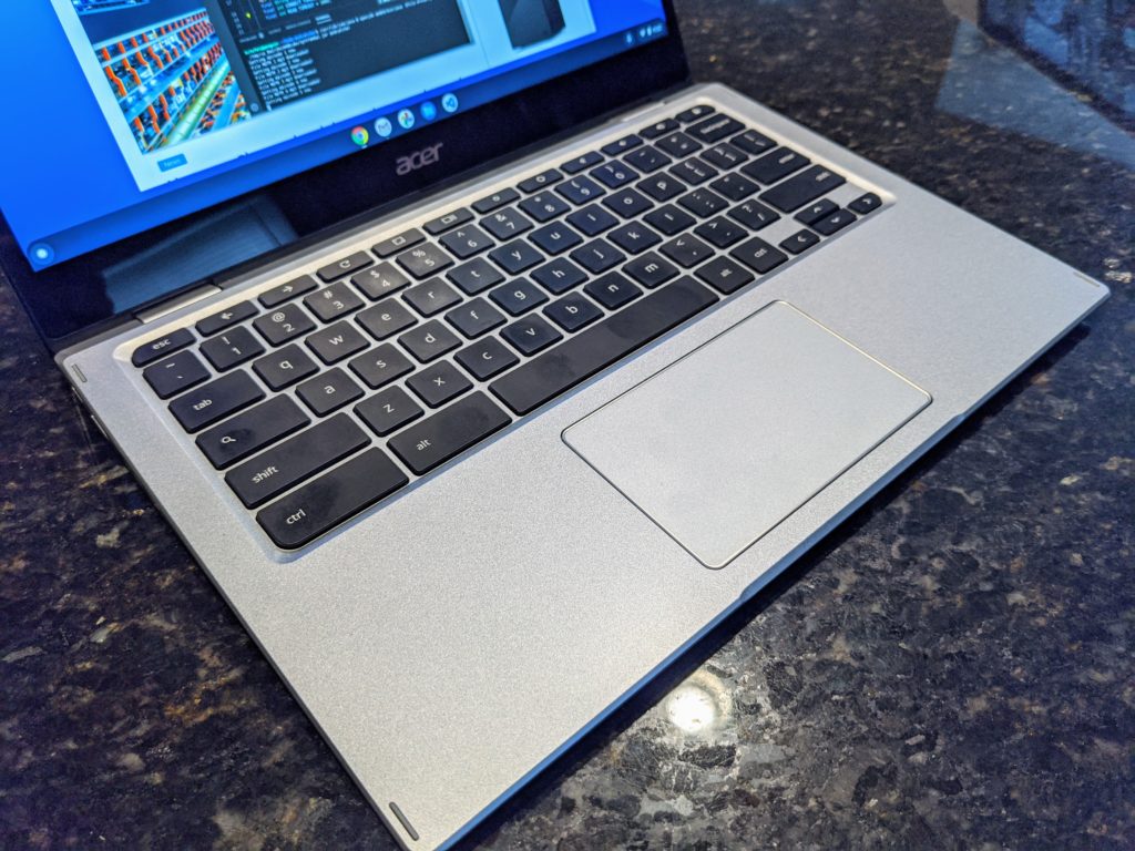 Acer Chromebook Spin 513 keyboard