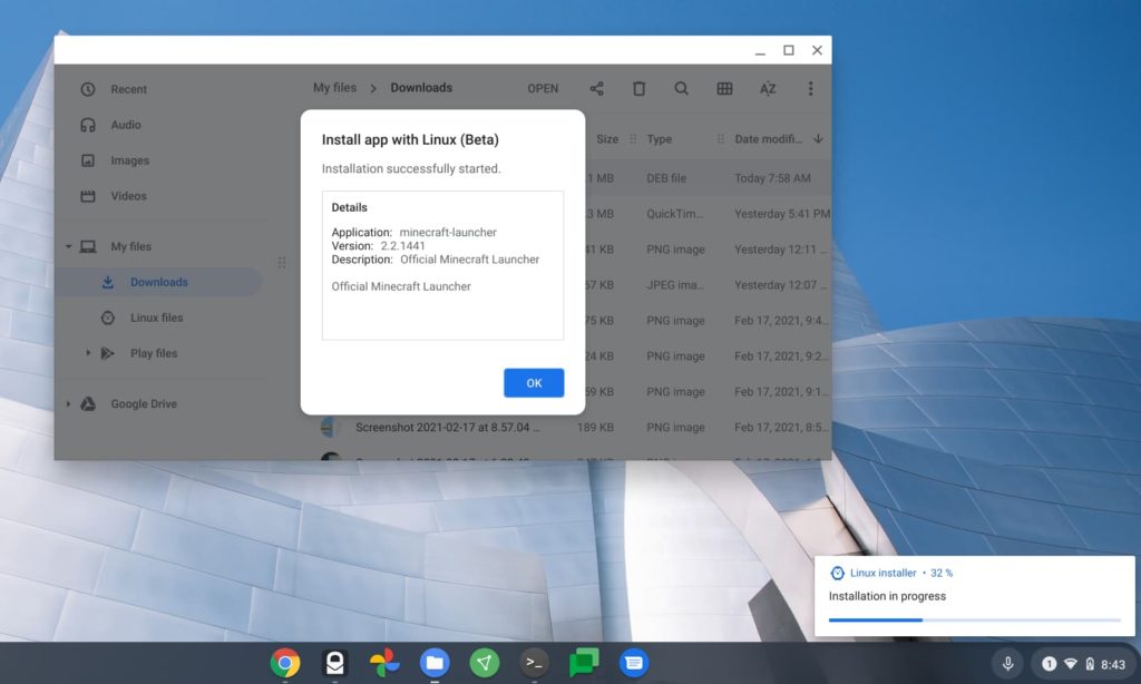 Installing Linux apps on Google Chromebooks