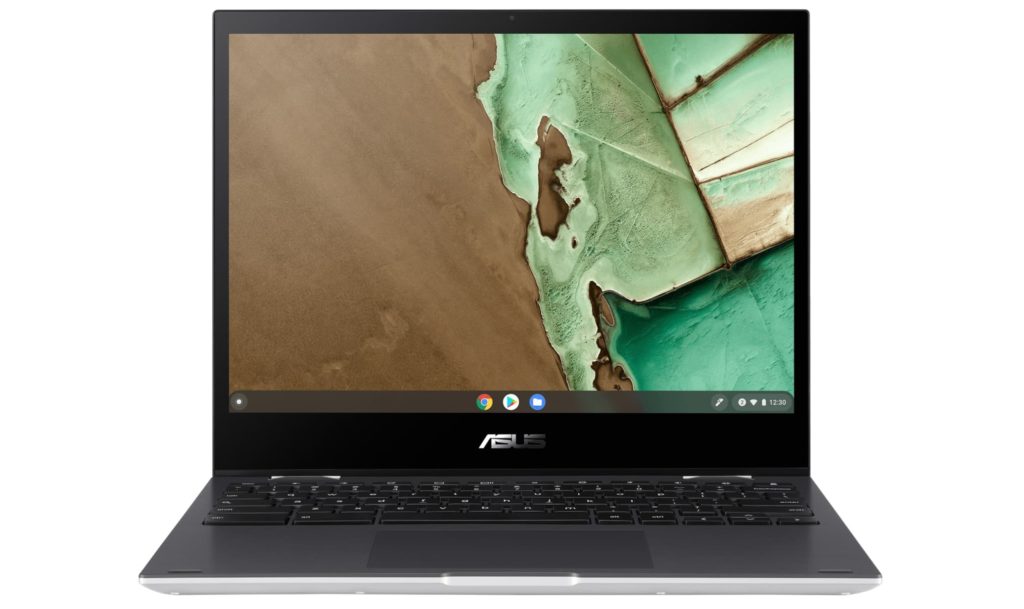 ASUS Chromebook Flip CM3 convertible front and keyboard