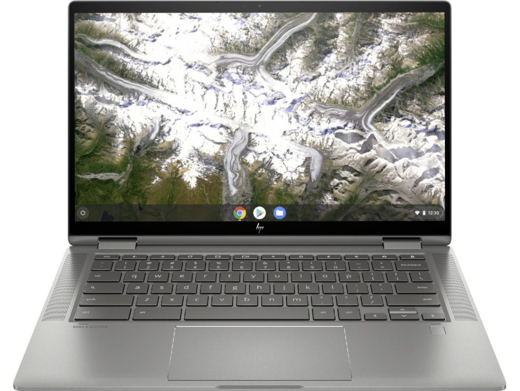 HP Chromebook X360 14c front