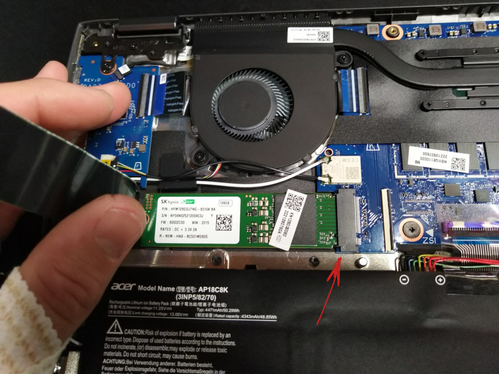 upgrade SSD on a Chromebook