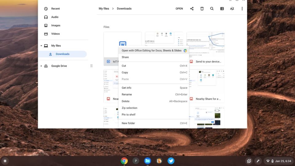 Edit Microsoft Office documents on Chromebooks