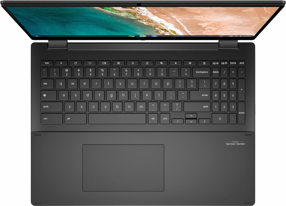 Asus Chromebook Flip CX5 keyboard